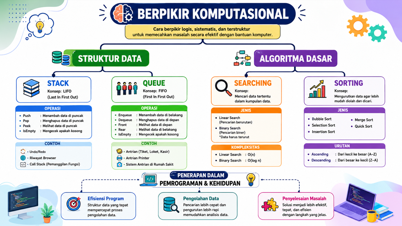 Infografis Struktur Data dan Algoritma